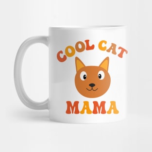 Groovy Cool Cat Mama Mug